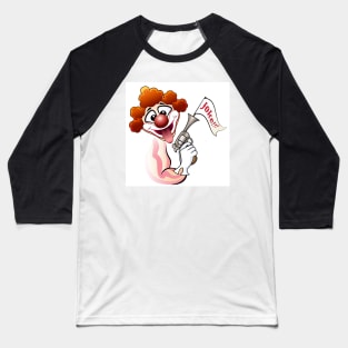 Clown with a gun Baseball T-Shirt